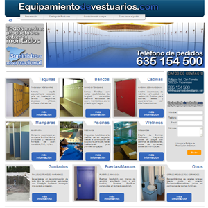 Equipamiento de Vestuarios